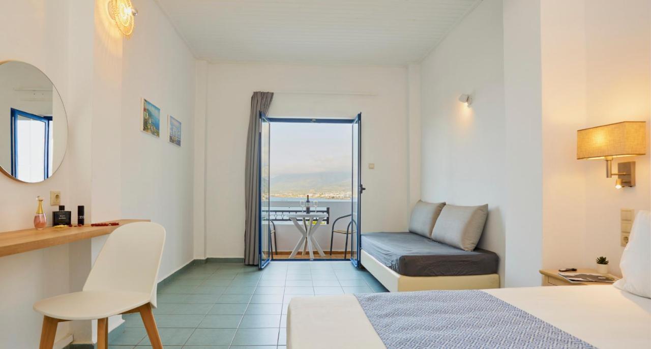 Veneto Sea View Apartments Stalida Bagian luar foto